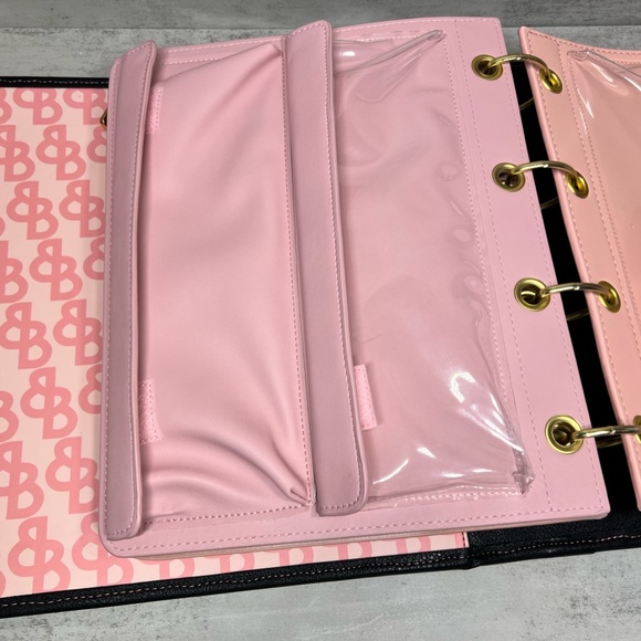 Beauty Binder Makeup Organizer with 3 See Through Files, Cosmetic Display - Picture 8 of 16